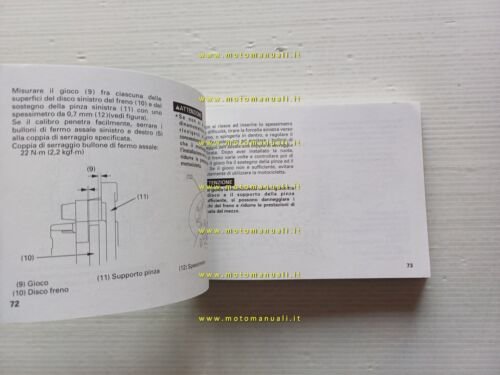 Honda Gold Wing GL 1500 C 1997 manuale uso manutenzione …