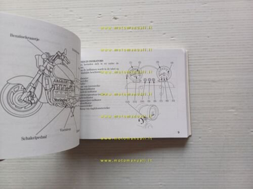 Honda Gold Wing GL 1500 C 1997 manuale uso manutenzione …