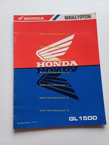 Honda Gold Wing GL 1500 VARIANTI 1997 manuale officina ITALIANO …