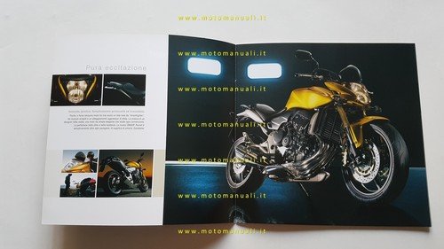Honda Hornet CB 600 F 2007 depliant originale italiano