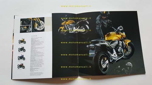 Honda Hornet CB 600 F 2007 depliant originale italiano