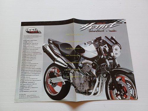Honda Hornet CB 600 F SilverBlack by DPM Race depliant …