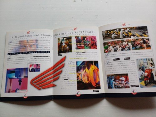 Honda Italia presentazione aziendale 1998 cartella stampa originale