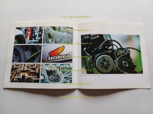 Honda Italia presentazione stabilimento Atessa -NS 125 F 1985 depliant …