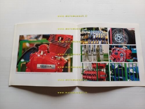 Honda Italia presentazione stabilimento Atessa -NS 125 F 1985 depliant …