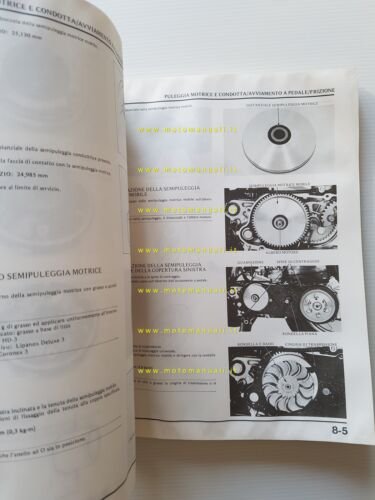 HONDA Lead 50 (NH 50 HI) 1989 manuale officina ITALIANO …