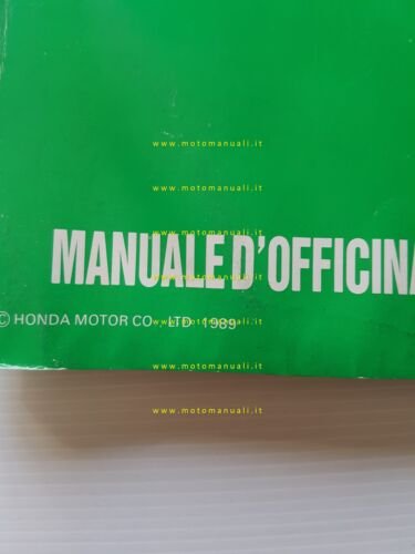 HONDA Lead 50 (NH 50 HI) 1989 manuale officina ITALIANO …