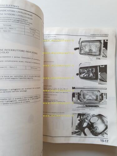 HONDA Lead 50 (NH 50 HI) 1989 manuale officina ITALIANO …