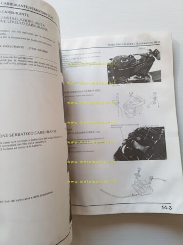 HONDA Lead 50 (NH 50 HI) 1989 manuale officina ITALIANO …