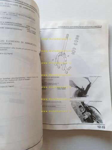 HONDA Lead 50 (NH 50 HI) 1989 manuale officina ITALIANO …