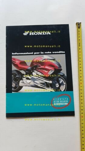 Honda manuale venditori per modelli 1994 depliant originale moto italiano