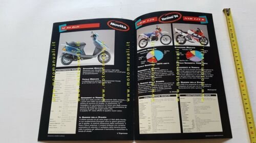 Honda manuale venditori per modelli 1994 depliant originale moto italiano