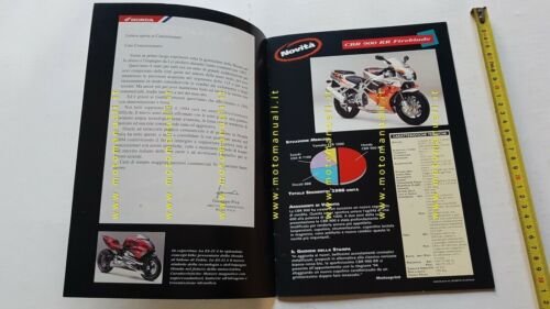 Honda manuale venditori per modelli 1994 depliant originale moto italiano