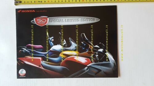 Honda modelli Special Edition 50esimo 1998 depliant originale moto italiano