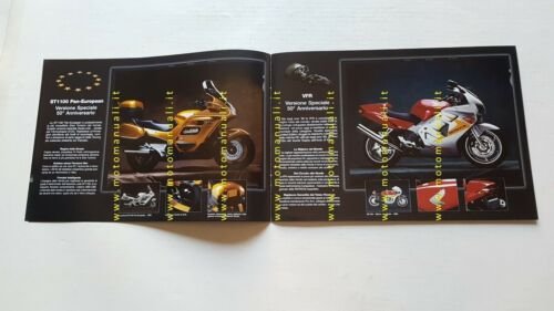 Honda modelli Special Edition 50esimo 1998 depliant originale moto italiano