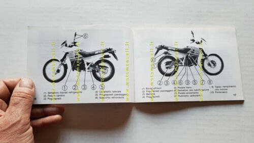 Honda MTX 125 R II 1987 manuale uso originale libretto …