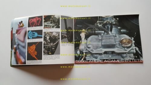 Honda N 600 1967 depliant originale FRANCESE