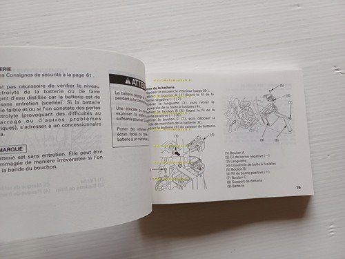 Honda NPS 50 Zoomer 2004-05 manuale uso manutenzione originale