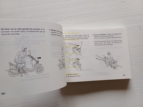 Honda NPS 50 Zoomer 2004-05 manuale uso manutenzione originale