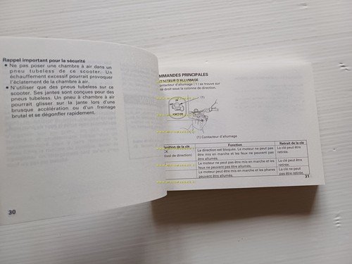 Honda NPS 50 Zoomer 2004-05 manuale uso manutenzione originale