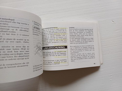 Honda NPS 50 Zoomer 2004-05 manuale uso manutenzione originale