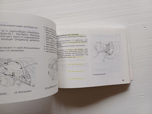 Honda NPS 50 Zoomer 2004-05 manuale uso manutenzione originale