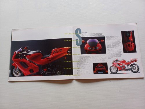 Honda NR 750 1991 depliant ORIGINALE inglese