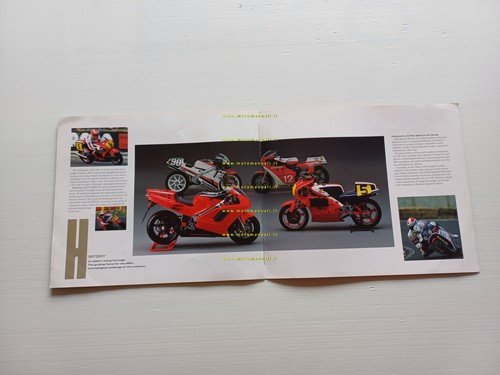 Honda NR 750 1991 depliant ORIGINALE inglese