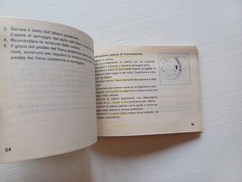 Honda NS 125 F 1985-86 manuale uso manutenzione libretto ITALIANO …