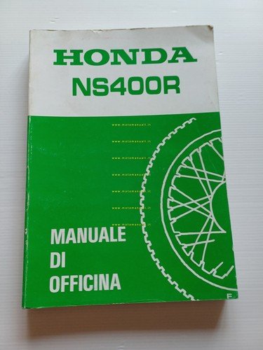 HONDA NS 400 R 1985-86 manuale officina ITALIANO originale