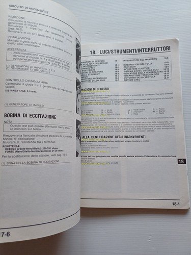 HONDA NS 400 R 1985-86 manuale officina ITALIANO originale