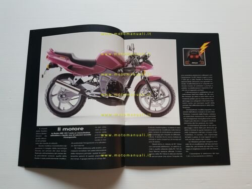 Honda NSR 125 F Raiden 1992 depliant italiano originale