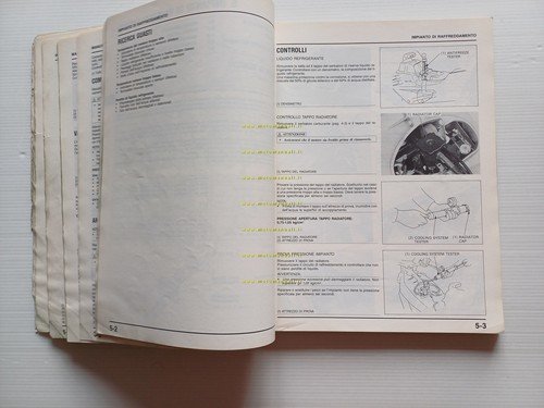 HONDA NSR 125 F1989 manuale officina ITALIANO originale