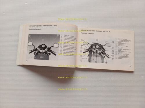 Honda NSR 125 RL - 125 FL 1990 manuale uso …
