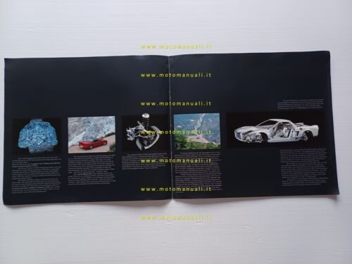 Honda NSX 3.0 6V 1992 depliant TEDESCO originale