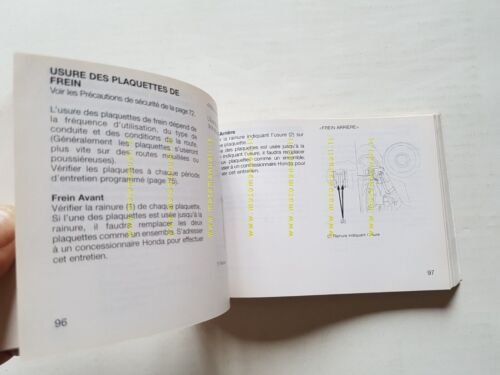 Honda NT 650 V 2003 manuale uso manutenzione libretto originale …