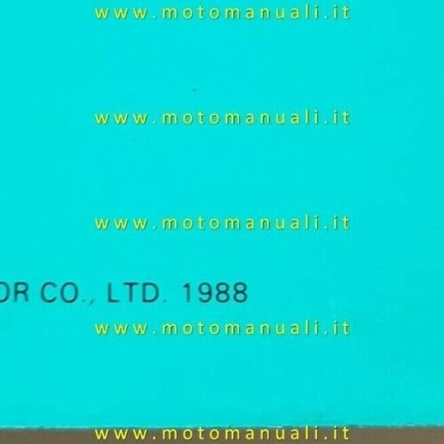 HONDA NTV 600-650 Revere 1988 catalogo ricambi ORIGINALE Spare Parts …