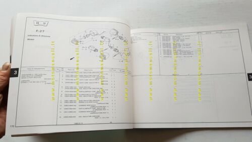 HONDA NTV 600-650 Revere 1988 catalogo ricambi ORIGINALE Spare Parts …