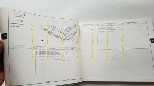 HONDA NTV 600-650 Revere 1988 catalogo ricambi ORIGINALE Spare Parts …