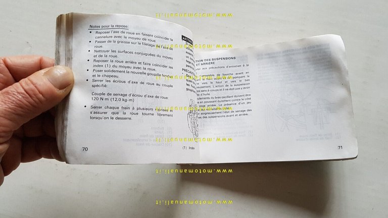 Honda NTV 600-650 Revere 1991 manuale uso manutenzione ITALIANO originale