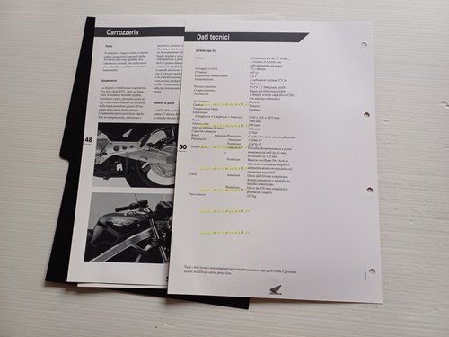 Honda NTV 650 1993 presentazione per la rete vendita italiano …