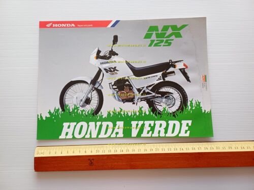 HONDA NX 125 1991 depliant ITALIANO originale