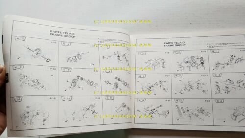 HONDA NX 500-650 Dominator 1987 catalogo ricambi ORIGINALE Spare Parts …