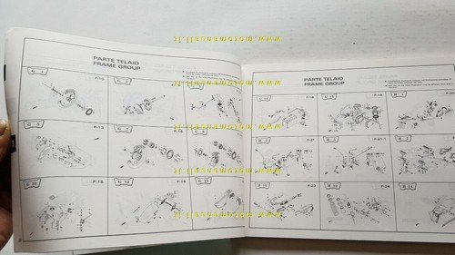 HONDA NX 500-650 Dominator 1987 catalogo ricambi ORIGINALE Spare Parts …