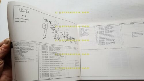 HONDA NX 500-650 Dominator 1987 catalogo ricambi ORIGINALE Spare Parts …