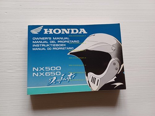Honda NX 500 650 Dominator 1996-97 manuale uso manutenzione originale