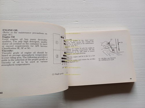 Honda NX 500 650 Dominator 1996-97 manuale uso manutenzione originale