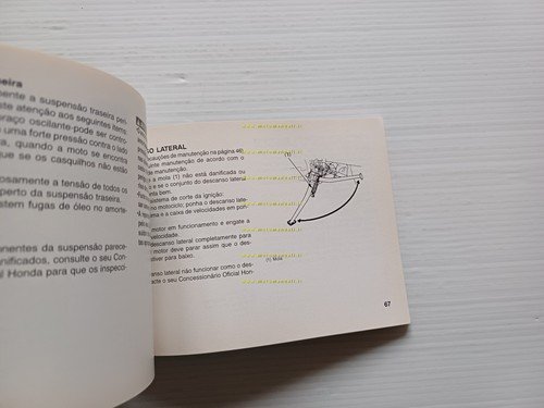 Honda NX 500 650 Dominator 1996-97 manuale uso manutenzione originale