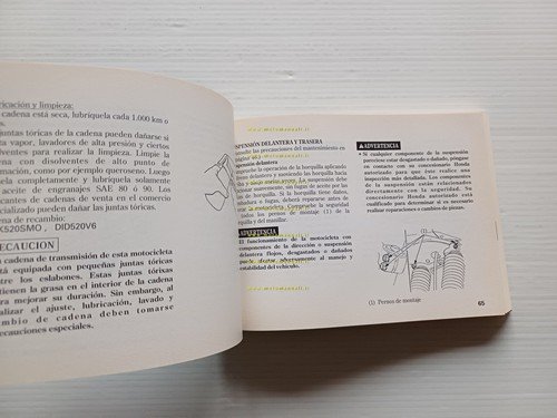 Honda NX 500 650 Dominator 1996-97 manuale uso manutenzione originale