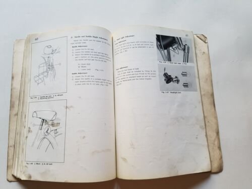 Honda P 50 1967 manuale officina originale workshop service manual